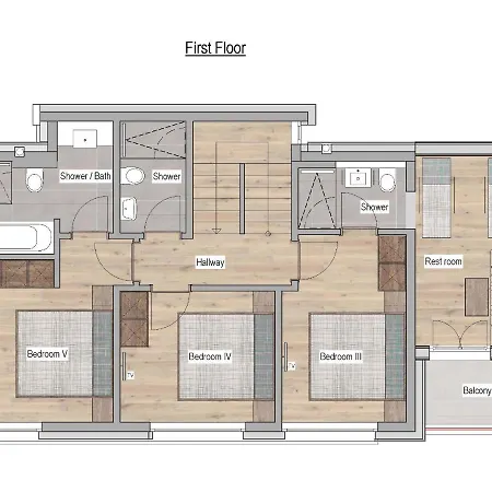 아파트 Black Pearl Saas Fee